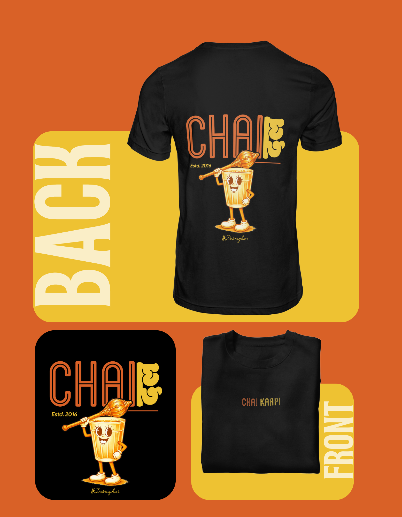 Chai Squad T-Shirt (Black)