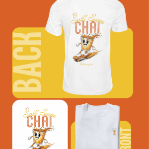 Spill Some Chai T-shirt (White)