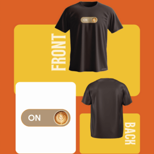 Coffee Switch On - Latte Art Tee