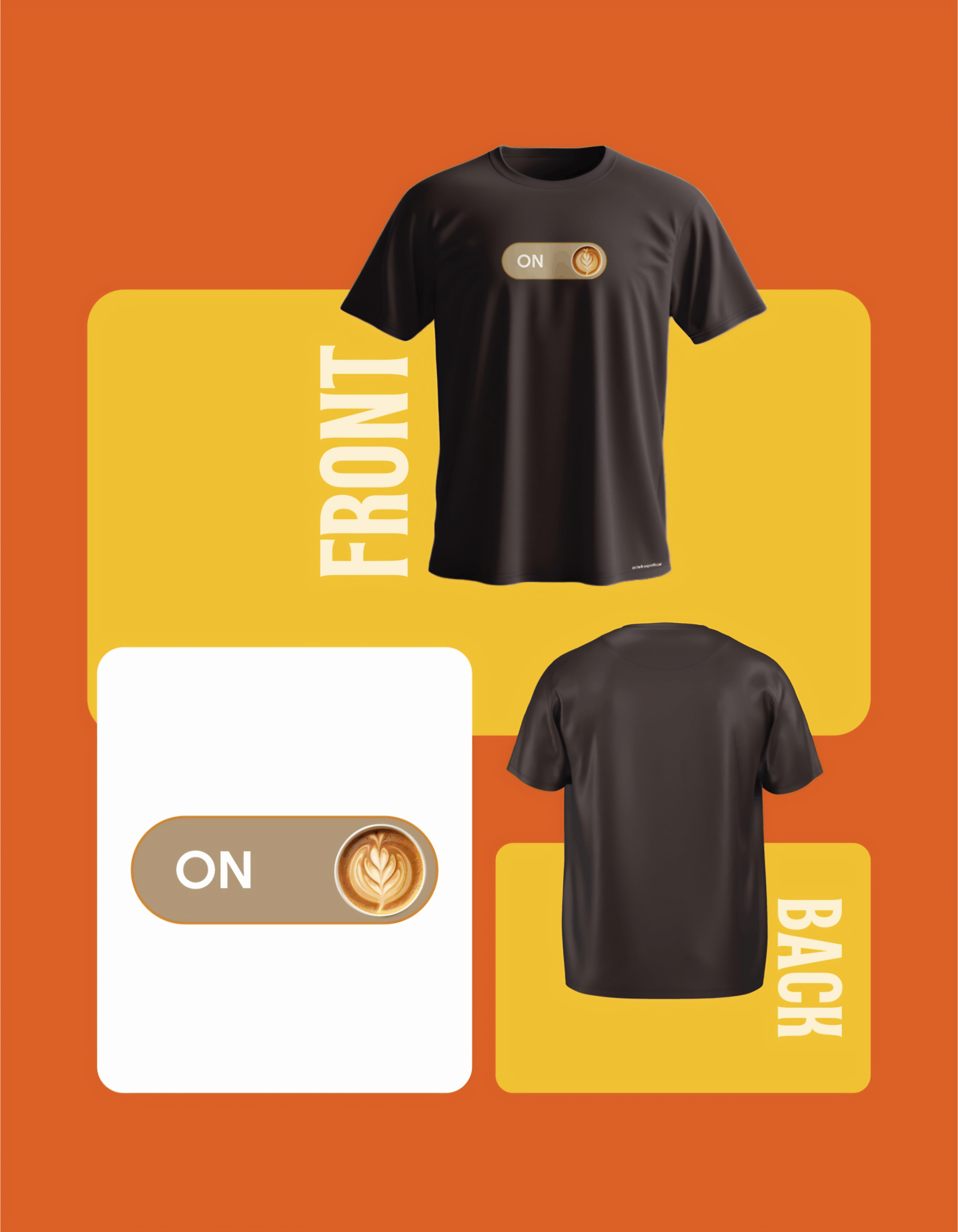 Coffee Switch On - Latte Art Tee