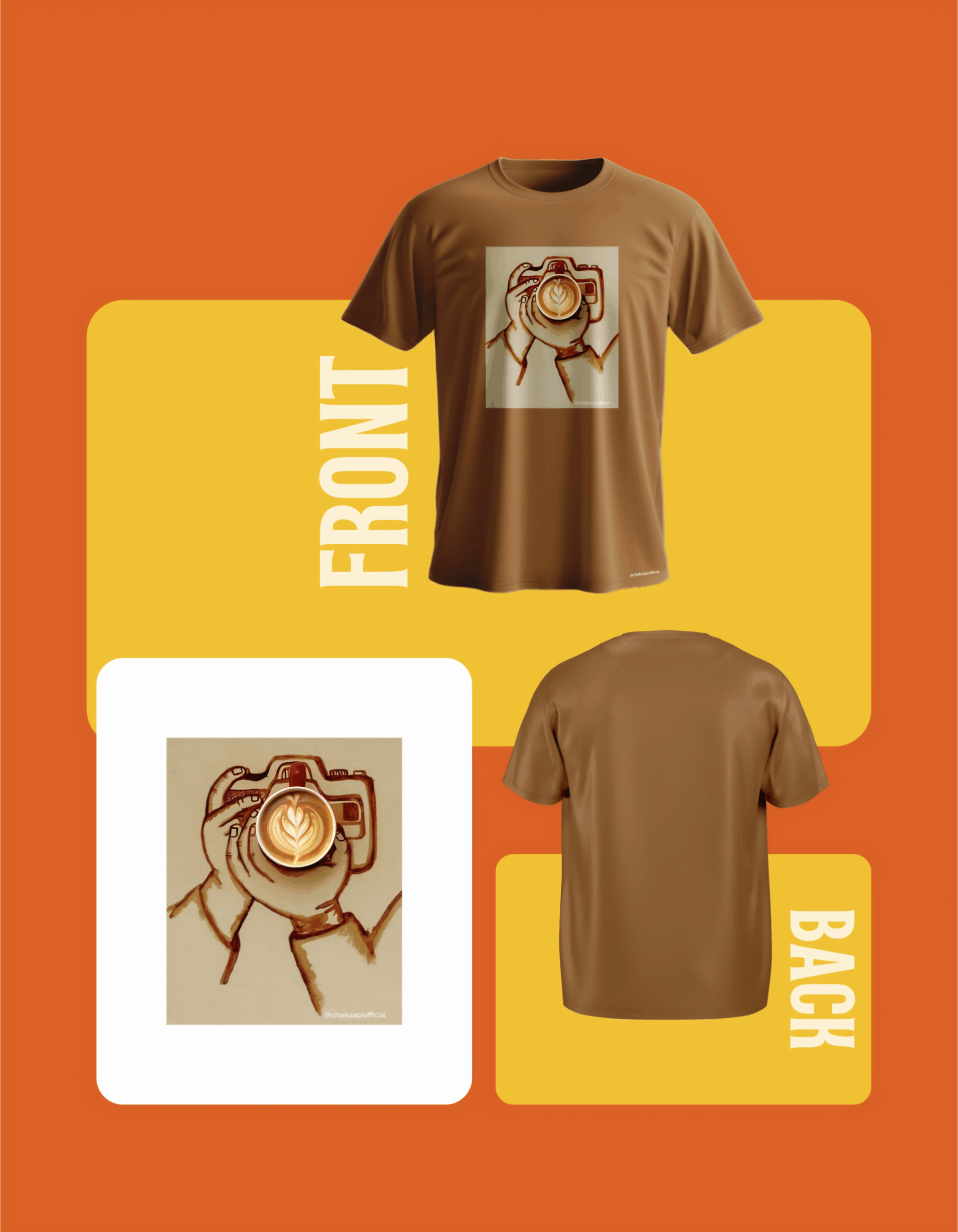 Shutter & Latte Creative Art Tee