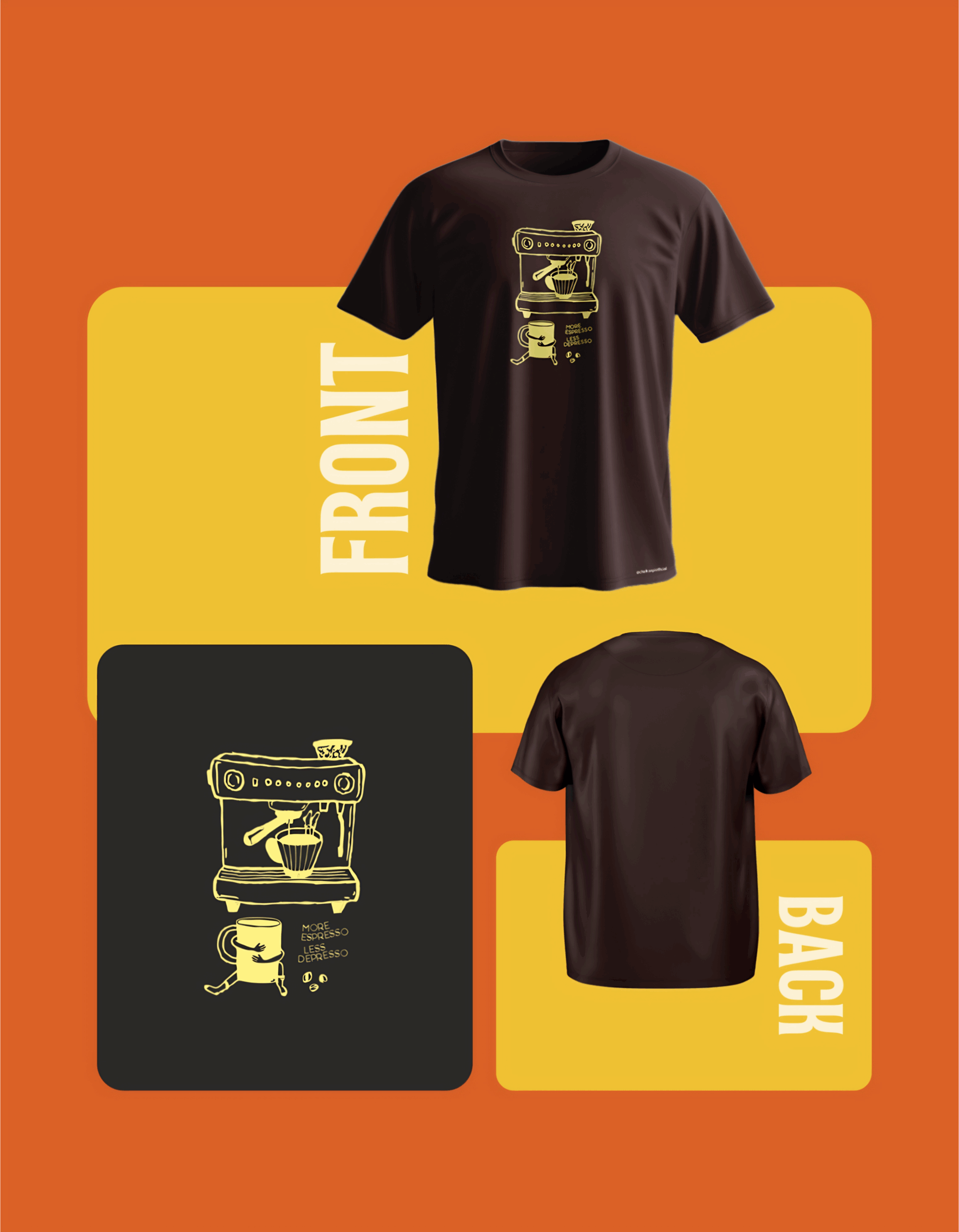 More Espresso, Less Depresso Cotton Tee