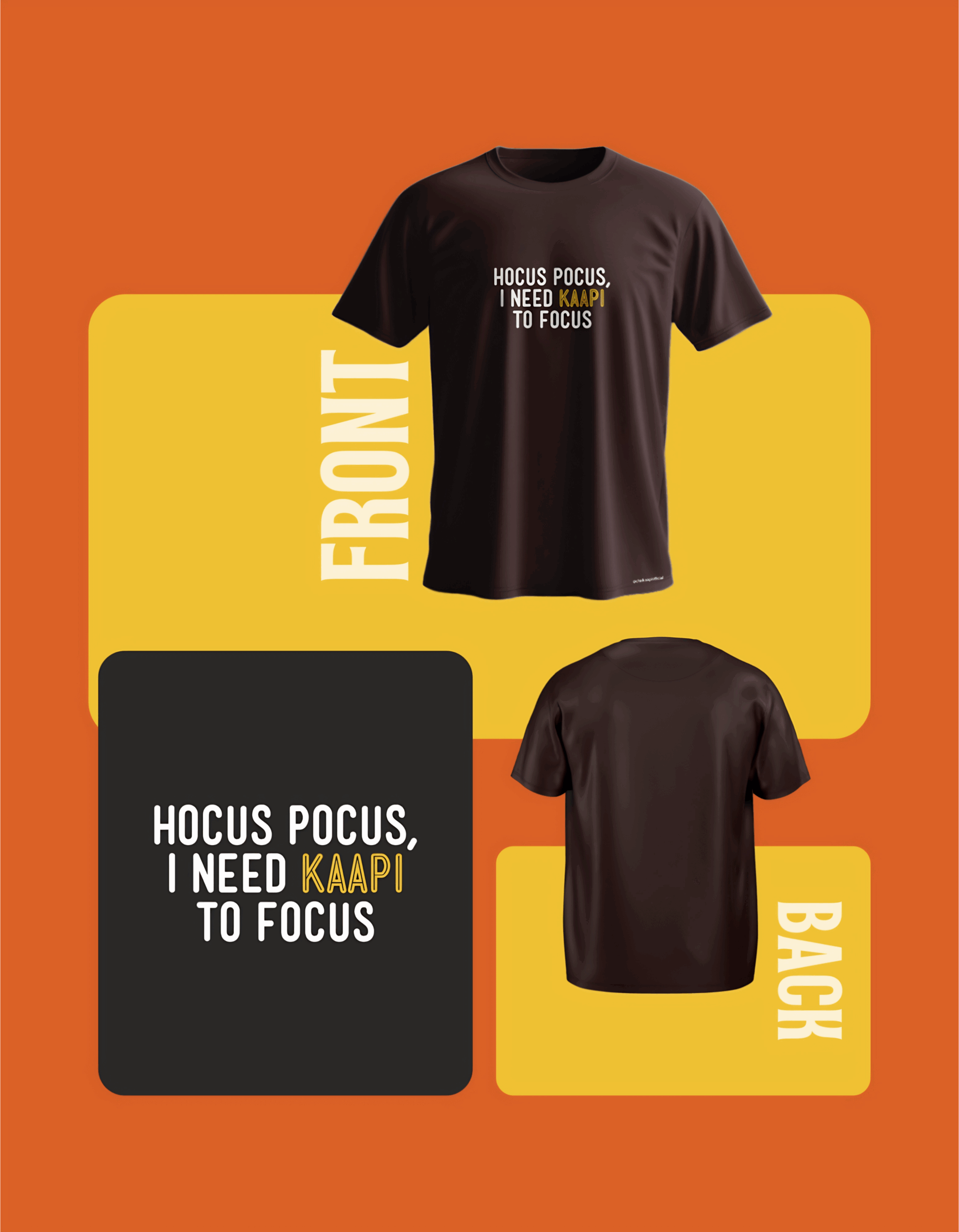 Kaapi Focus T-Shirt